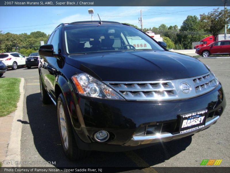 Super Black / Charcoal 2007 Nissan Murano SL AWD