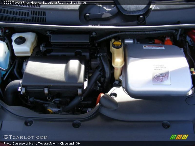 Barcelona Red Metallic / Beige 2006 Toyota Prius Hybrid