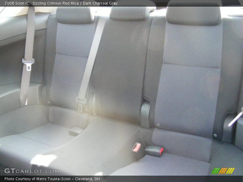 Sizzling Crimson Red Mica / Dark Charcoal Gray 2008 Scion tC