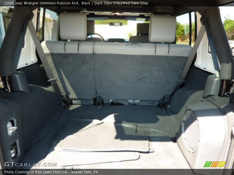 Black / Dark Slate Gray/Med Slate Gray 2008 Jeep Wrangler Unlimited Rubicon 4x4