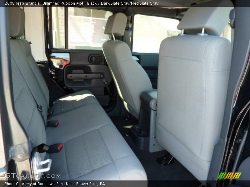 Black / Dark Slate Gray/Med Slate Gray 2008 Jeep Wrangler Unlimited Rubicon 4x4