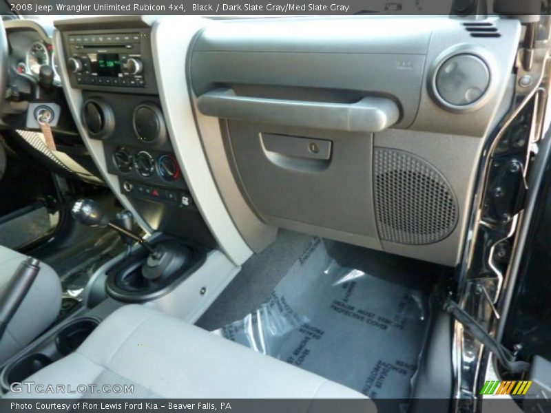Black / Dark Slate Gray/Med Slate Gray 2008 Jeep Wrangler Unlimited Rubicon 4x4