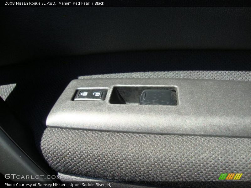 Venom Red Pearl / Black 2008 Nissan Rogue SL AWD
