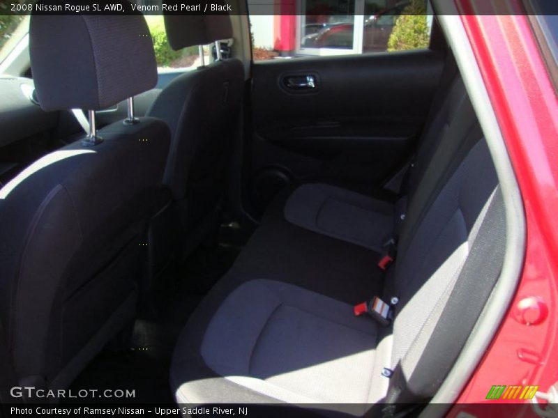 Venom Red Pearl / Black 2008 Nissan Rogue SL AWD