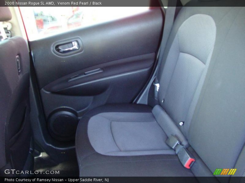 Venom Red Pearl / Black 2008 Nissan Rogue SL AWD