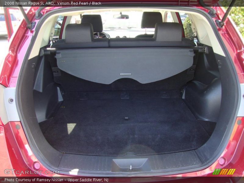 Venom Red Pearl / Black 2008 Nissan Rogue SL AWD
