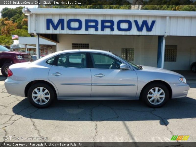 Glacier Blue Metallic / Gray 2005 Buick LaCrosse CXL