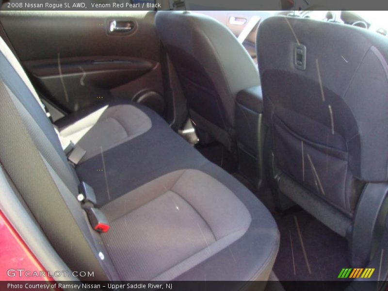 Venom Red Pearl / Black 2008 Nissan Rogue SL AWD