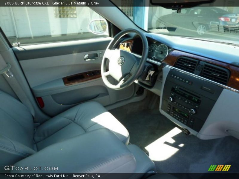 Glacier Blue Metallic / Gray 2005 Buick LaCrosse CXL