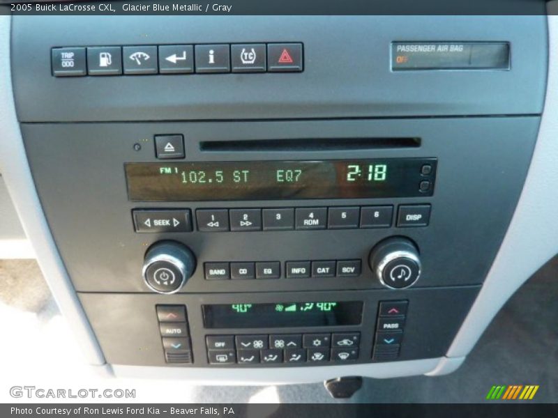 Glacier Blue Metallic / Gray 2005 Buick LaCrosse CXL