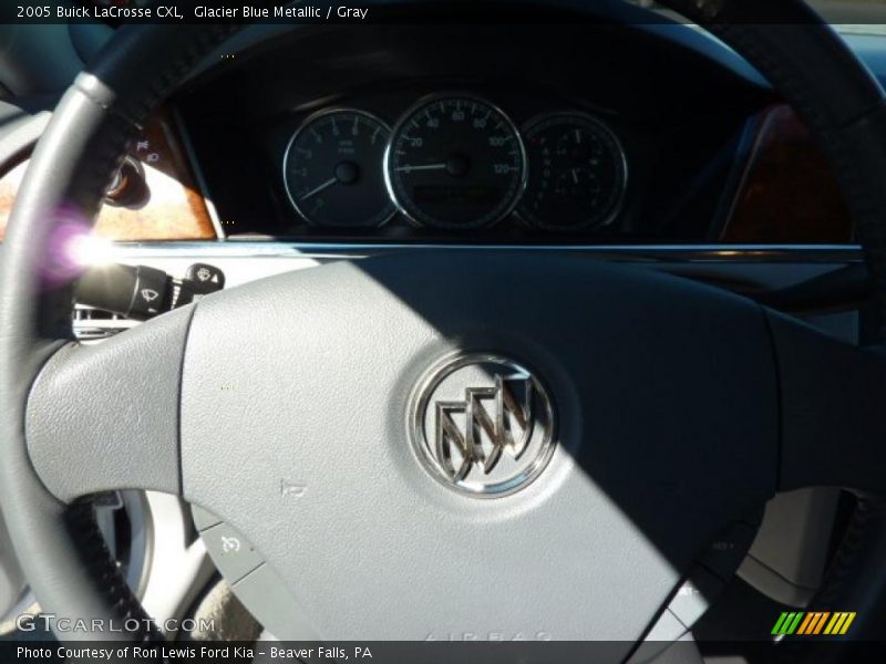 Glacier Blue Metallic / Gray 2005 Buick LaCrosse CXL