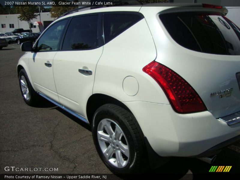 Glacier Pearl White / Cafe Latte 2007 Nissan Murano SL AWD