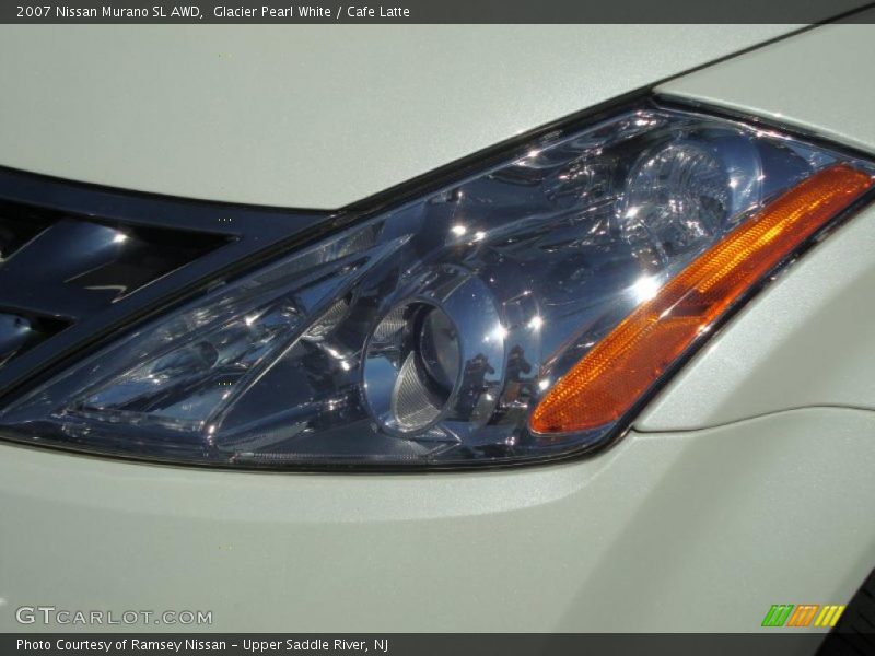 Glacier Pearl White / Cafe Latte 2007 Nissan Murano SL AWD
