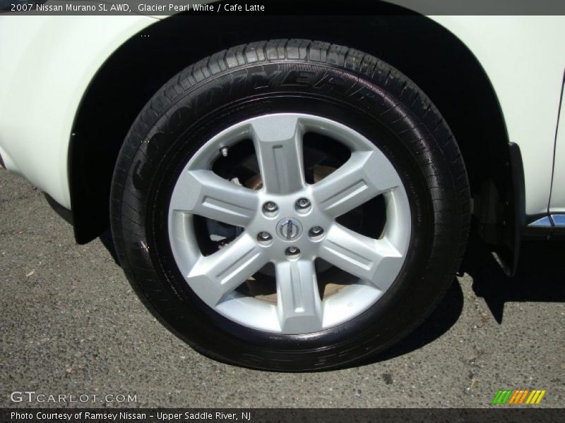 Glacier Pearl White / Cafe Latte 2007 Nissan Murano SL AWD