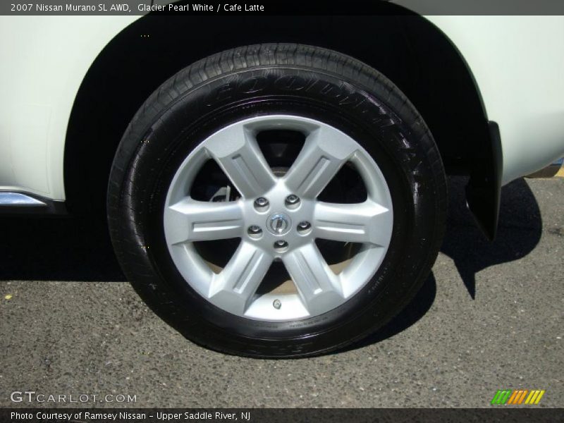 Glacier Pearl White / Cafe Latte 2007 Nissan Murano SL AWD
