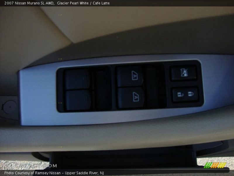 Glacier Pearl White / Cafe Latte 2007 Nissan Murano SL AWD