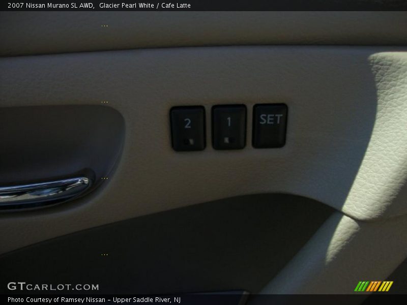 Glacier Pearl White / Cafe Latte 2007 Nissan Murano SL AWD