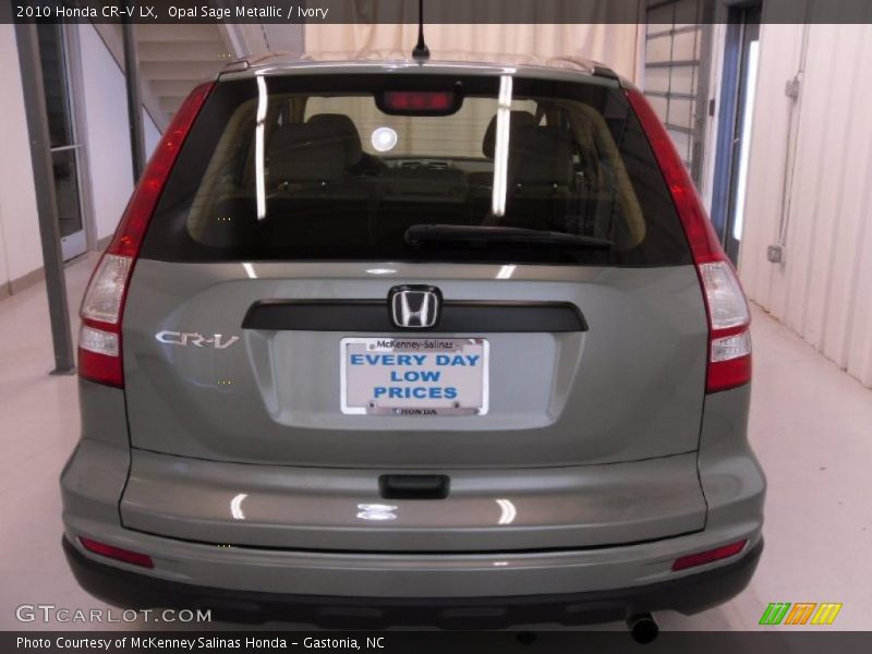 Opal Sage Metallic / Ivory 2010 Honda CR-V LX