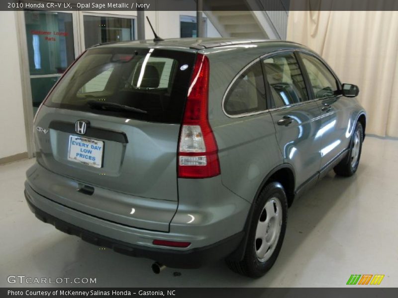 Opal Sage Metallic / Ivory 2010 Honda CR-V LX