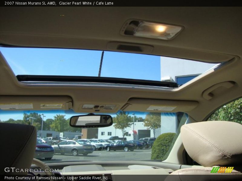 Glacier Pearl White / Cafe Latte 2007 Nissan Murano SL AWD