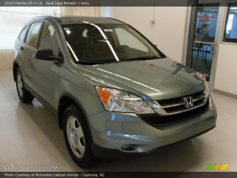 Opal Sage Metallic / Ivory 2010 Honda CR-V LX