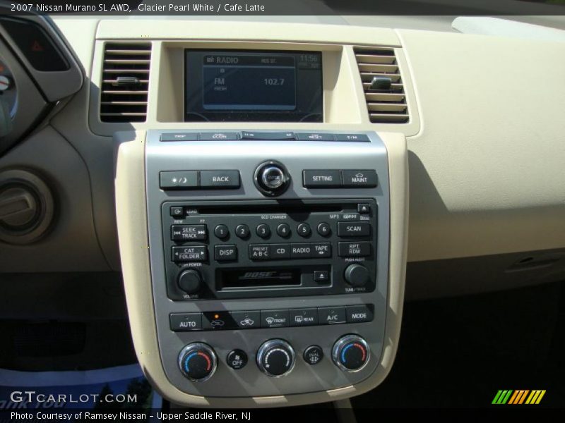 Glacier Pearl White / Cafe Latte 2007 Nissan Murano SL AWD