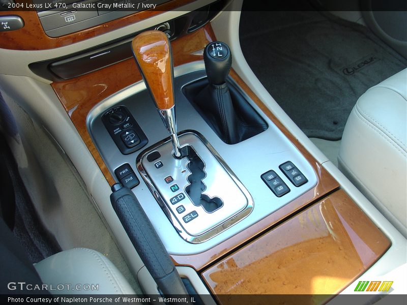 Galactic Gray Metallic / Ivory 2004 Lexus LX 470
