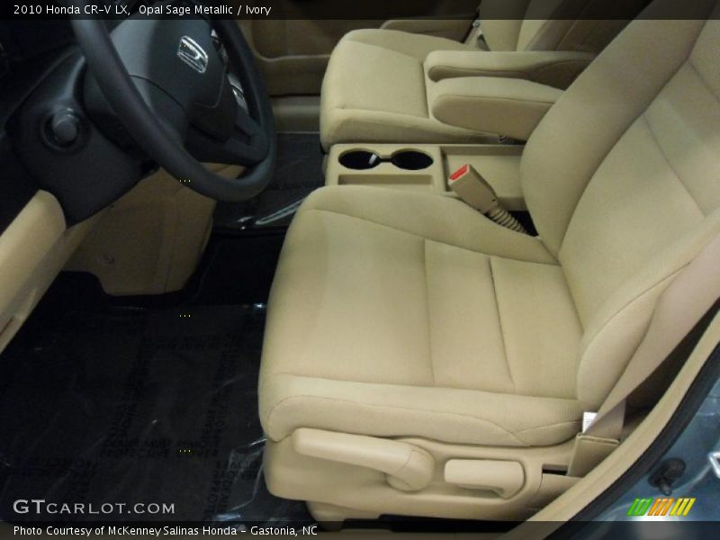 Opal Sage Metallic / Ivory 2010 Honda CR-V LX