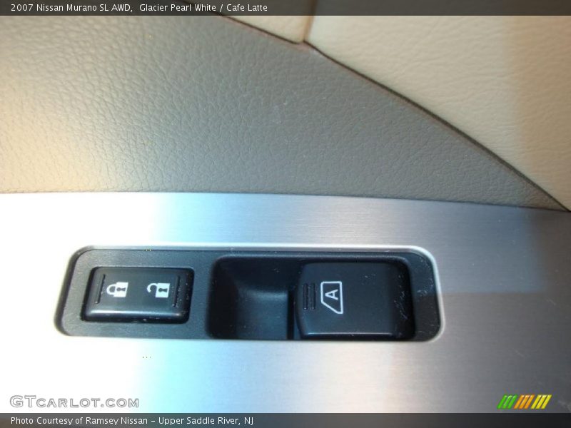 Glacier Pearl White / Cafe Latte 2007 Nissan Murano SL AWD