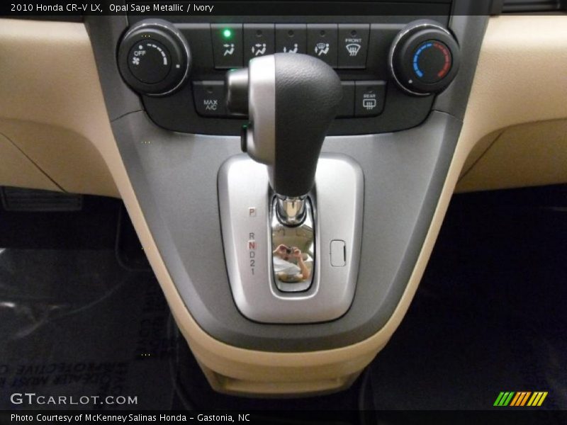 Opal Sage Metallic / Ivory 2010 Honda CR-V LX