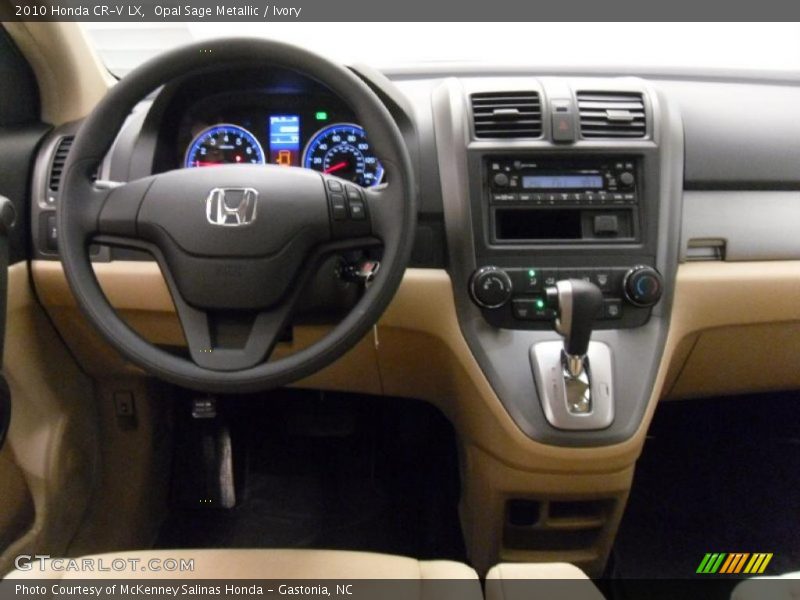 Opal Sage Metallic / Ivory 2010 Honda CR-V LX