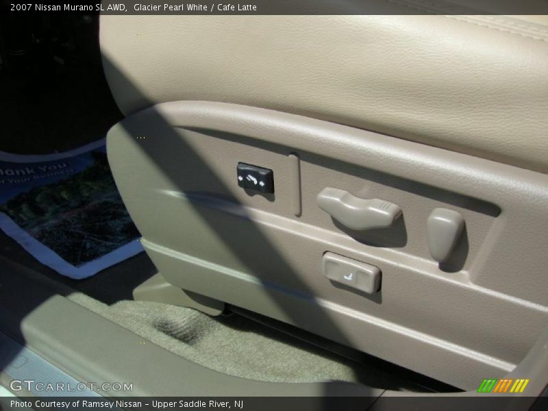 Glacier Pearl White / Cafe Latte 2007 Nissan Murano SL AWD