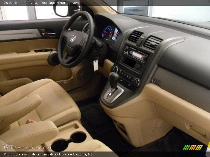Opal Sage Metallic / Ivory 2010 Honda CR-V LX