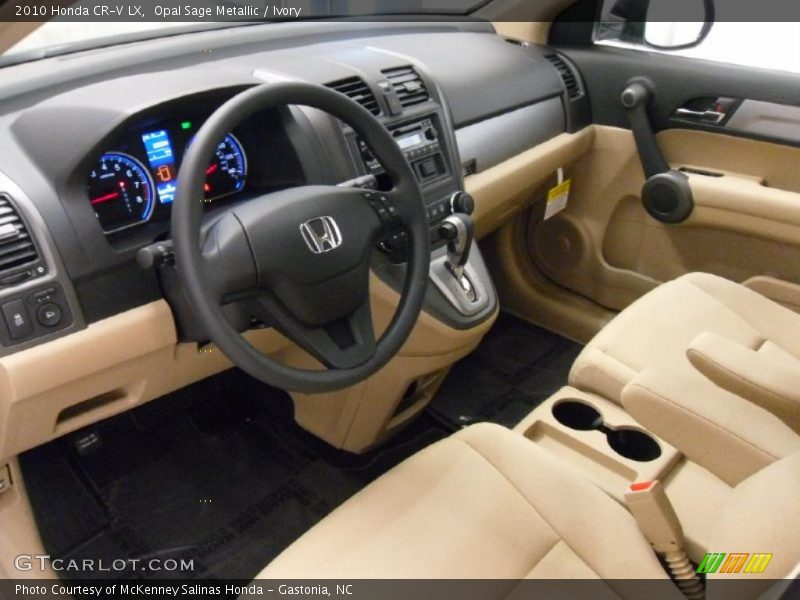 Opal Sage Metallic / Ivory 2010 Honda CR-V LX