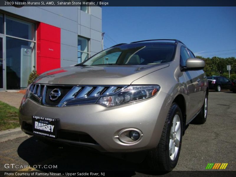 Saharan Stone Metallic / Beige 2009 Nissan Murano SL AWD