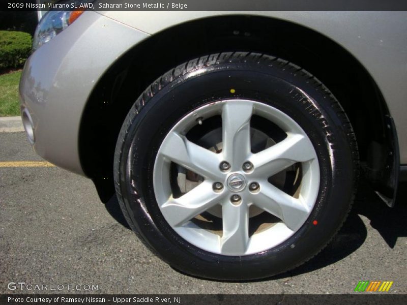 Saharan Stone Metallic / Beige 2009 Nissan Murano SL AWD