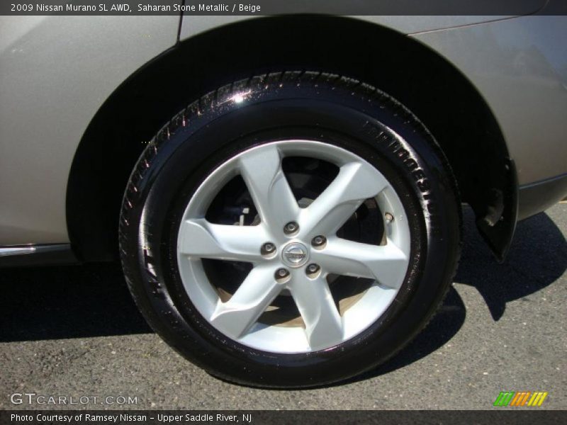 Saharan Stone Metallic / Beige 2009 Nissan Murano SL AWD