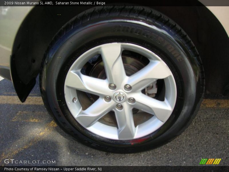 Saharan Stone Metallic / Beige 2009 Nissan Murano SL AWD