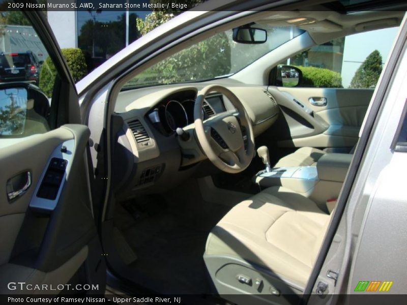 Saharan Stone Metallic / Beige 2009 Nissan Murano SL AWD