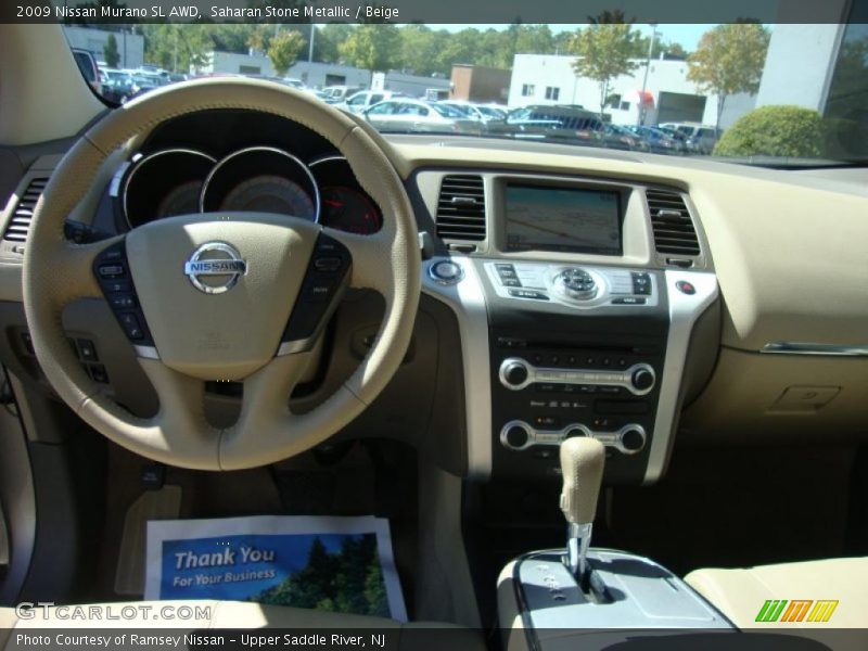 Saharan Stone Metallic / Beige 2009 Nissan Murano SL AWD
