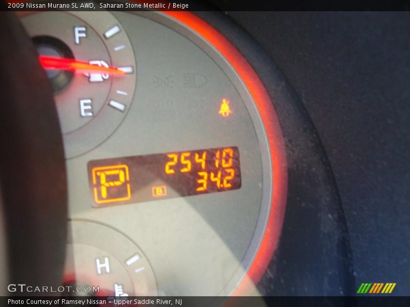 Saharan Stone Metallic / Beige 2009 Nissan Murano SL AWD
