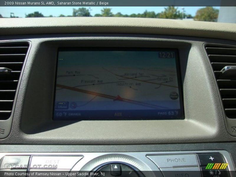 Saharan Stone Metallic / Beige 2009 Nissan Murano SL AWD
