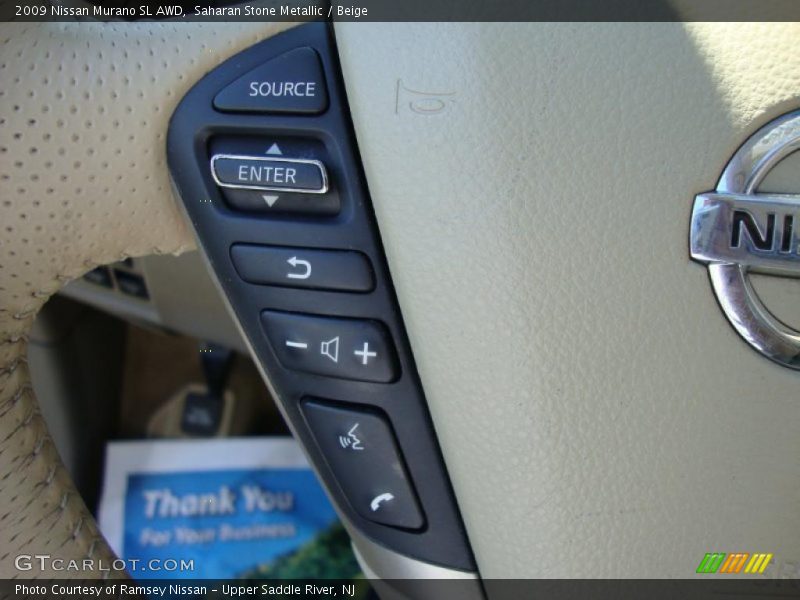 Saharan Stone Metallic / Beige 2009 Nissan Murano SL AWD