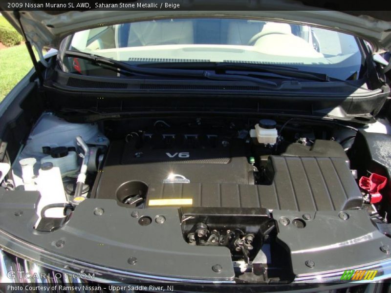 Saharan Stone Metallic / Beige 2009 Nissan Murano SL AWD