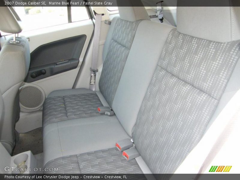 Marine Blue Pearl / Pastel Slate Gray 2007 Dodge Caliber SE