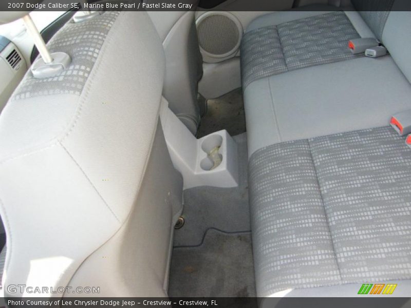 Marine Blue Pearl / Pastel Slate Gray 2007 Dodge Caliber SE
