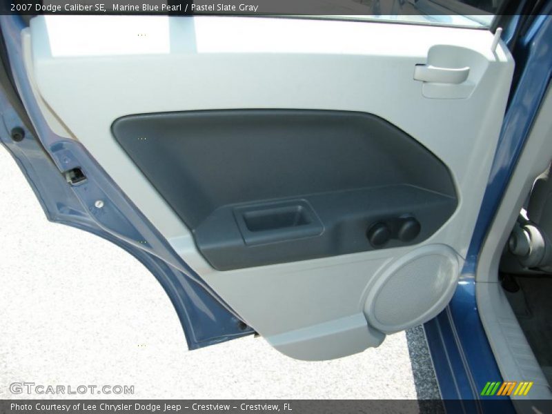 Marine Blue Pearl / Pastel Slate Gray 2007 Dodge Caliber SE