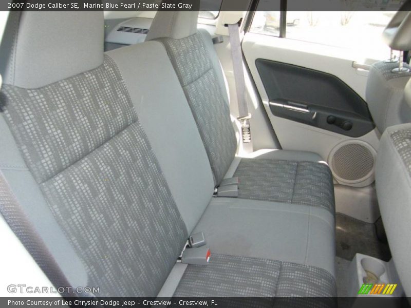 Marine Blue Pearl / Pastel Slate Gray 2007 Dodge Caliber SE
