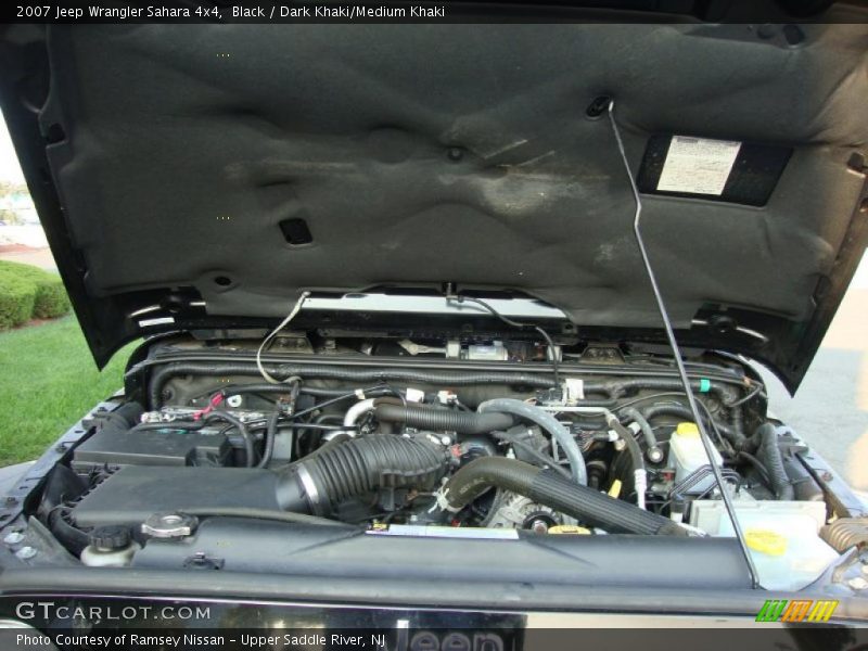 Black / Dark Khaki/Medium Khaki 2007 Jeep Wrangler Sahara 4x4