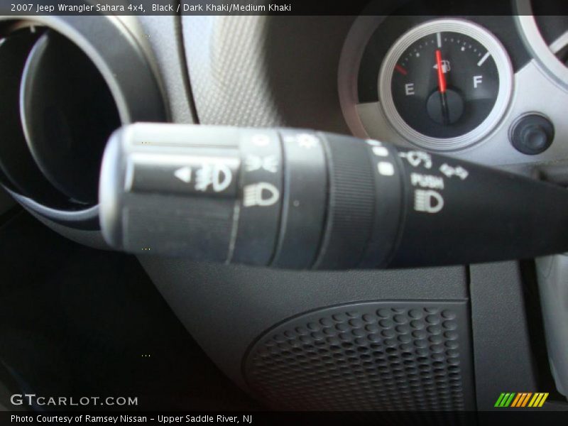 Black / Dark Khaki/Medium Khaki 2007 Jeep Wrangler Sahara 4x4